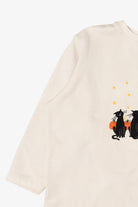 Vintage Black Cats In Pumpkin Field Halloween Sweatshirt (1990s)