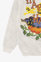 Vintage "Happy Halloween" Ghosts In Pumpkin Field Sweatshirt (1990s)