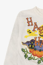 Vintage "Happy Halloween" Ghosts In Pumpkin Field Sweatshirt (1990s)