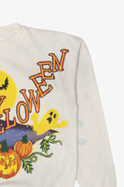 Vintage "Happy Halloween" Ghosts In Pumpkin Field Sweatshirt (1990s)