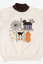 Vintage Haunted House Halloween Sweatshirt (1990s)
