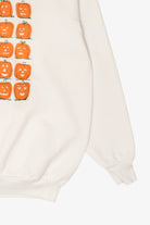 Vintage Jack O Lantern Pumpkin Expressions Halloween Raglan Sweatshirt (1990s)