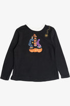 Vintage Pumpkins With Witch Hats Halloween Sweatshirt (2000s)