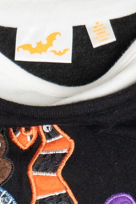 Vintage Pumpkins With Witch Hats Halloween Sweatshirt (2000s)
