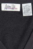 Vintage "Trick Or Treat" Halloween Embroidered Cardigan Sweatshirt (1980s)