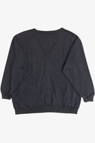 Vintage "Trick Or Treat" Halloween Embroidered Cardigan Sweatshirt (1980s)