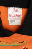 Vintage "Happy Halloween" Gemstone Applique Sweatshirt (1990s)