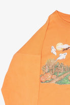 Spooky Scarecrow Harvest Vintage Halloween Sweatshirt (1990s)