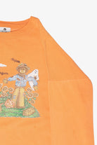 Spooky Scarecrow Harvest Vintage Halloween Sweatshirt (1990s)