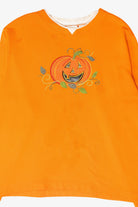 Happy Pumpkin Vintage Halloween Sweatshirt (2000s)