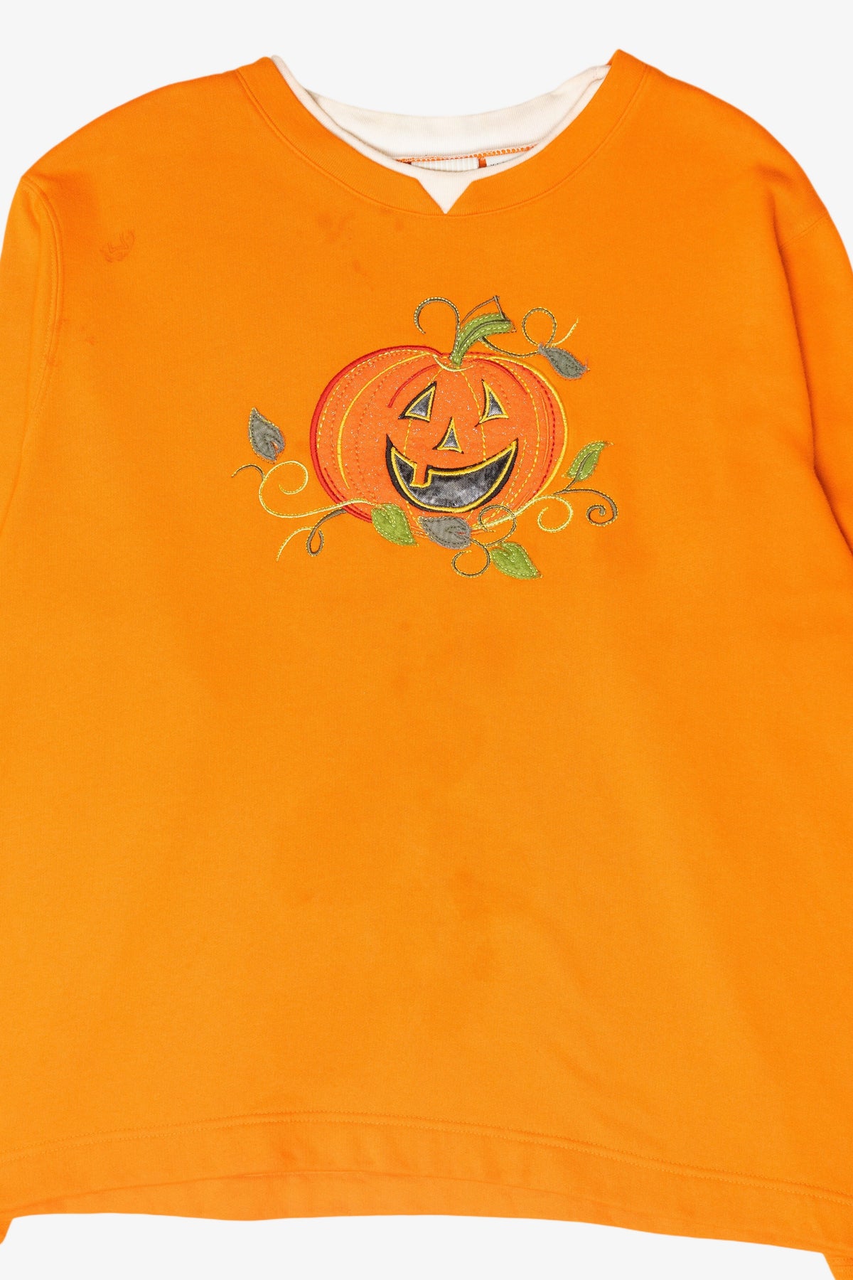 Happy Pumpkin Vintage Halloween Sweatshirt (2000s)
