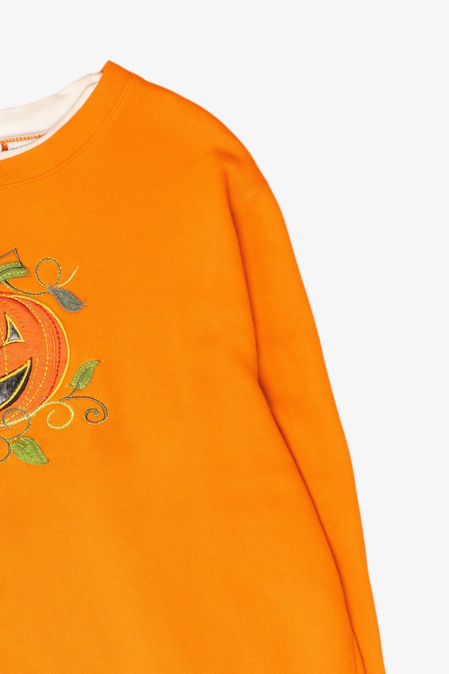 Happy Pumpkin Vintage Halloween Sweatshirt (2000s)