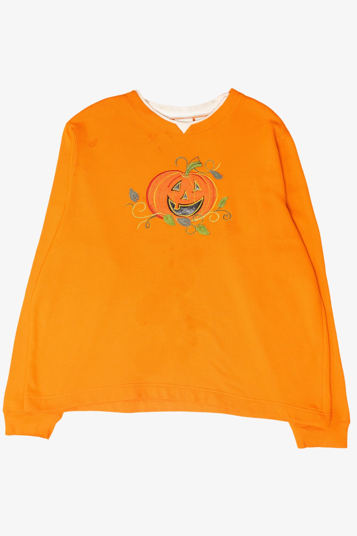 Happy Pumpkin Vintage Halloween Sweatshirt (2000s)
