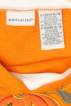 Happy Pumpkin Vintage Halloween Sweatshirt (2000s)