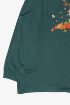 Fall Rooster Vintage Halloween Sweatshirt (1990s)