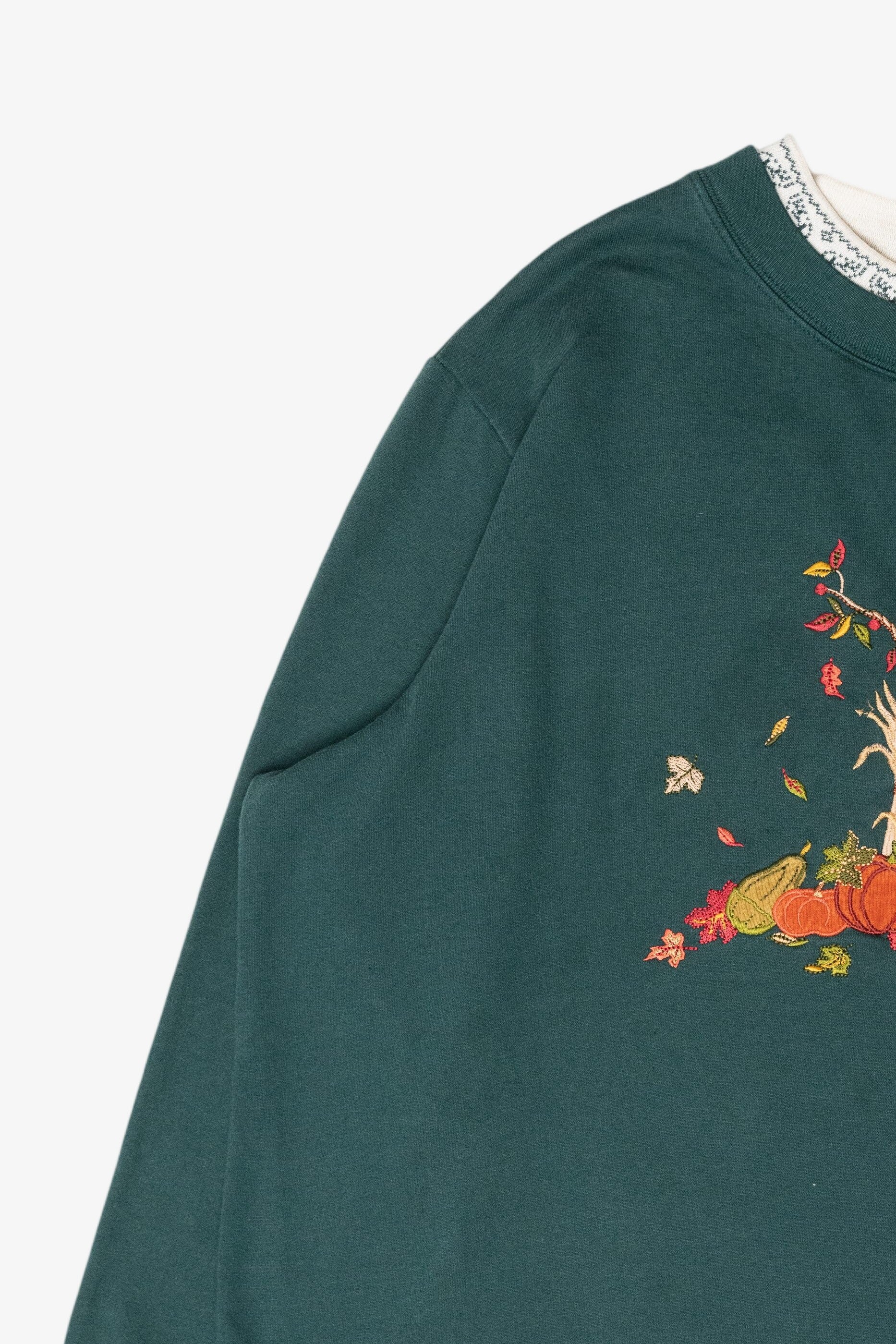 Fall Rooster Vintage Halloween Sweatshirt (1990s)