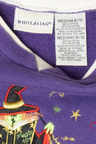 "Magic 101" Witch Vintage Halloween Sweatshirt (2000s)