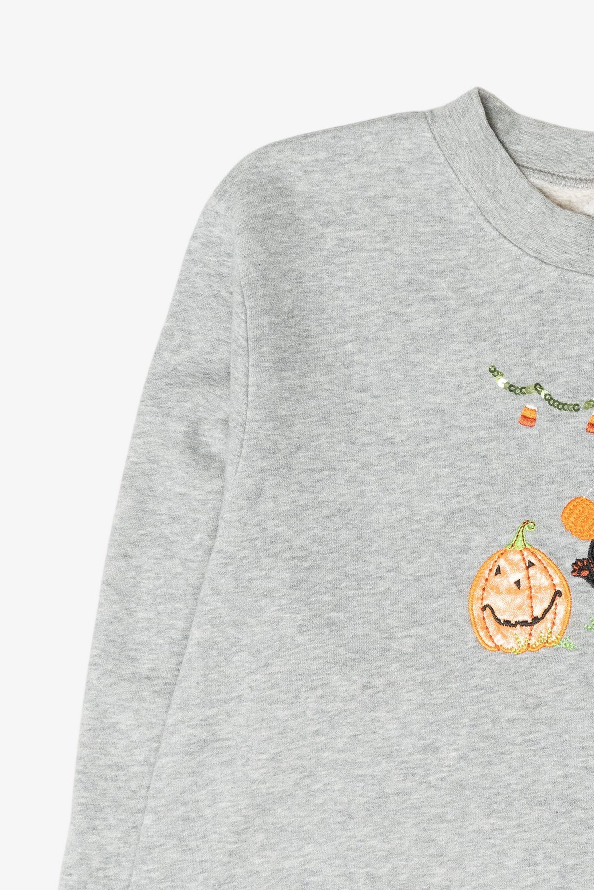 Black Cat Vintage Halloween Sweatshirt (2000s)