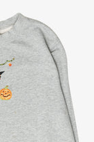 Black Cat Vintage Halloween Sweatshirt (2000s)