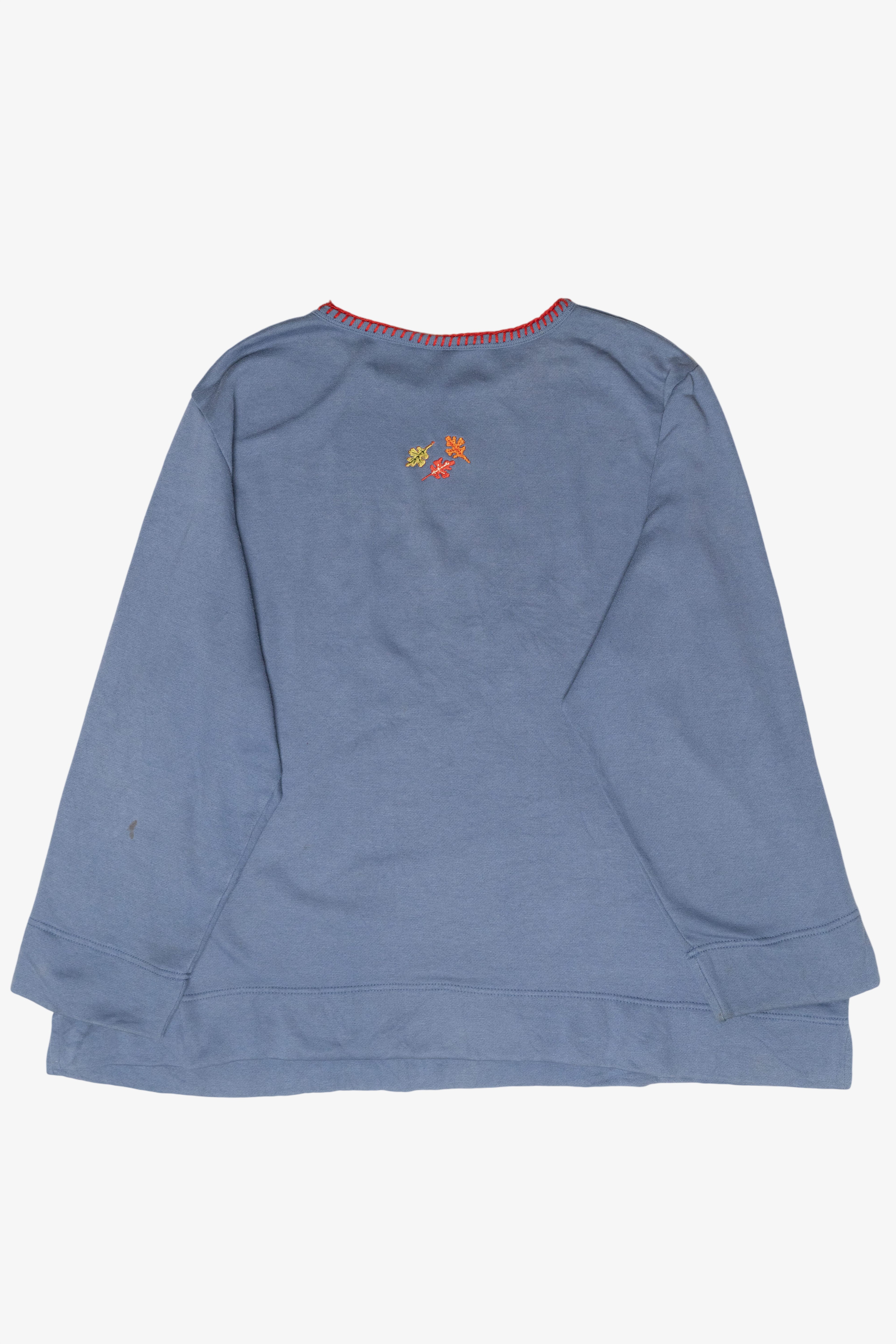 Cat Friends Vintage Halloween Sweatshirt (1990s)
