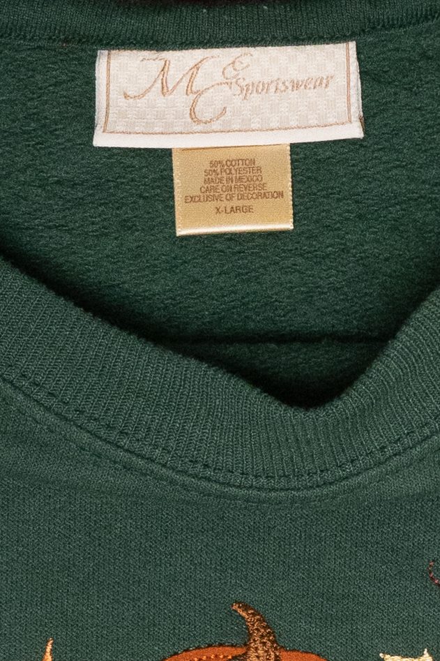 Harvest Pumpkins Vintage Halloween Sweatshirt (1990s)