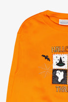 "Halloween Thrills" Vintage Halloween Sweatshirt (1990s)