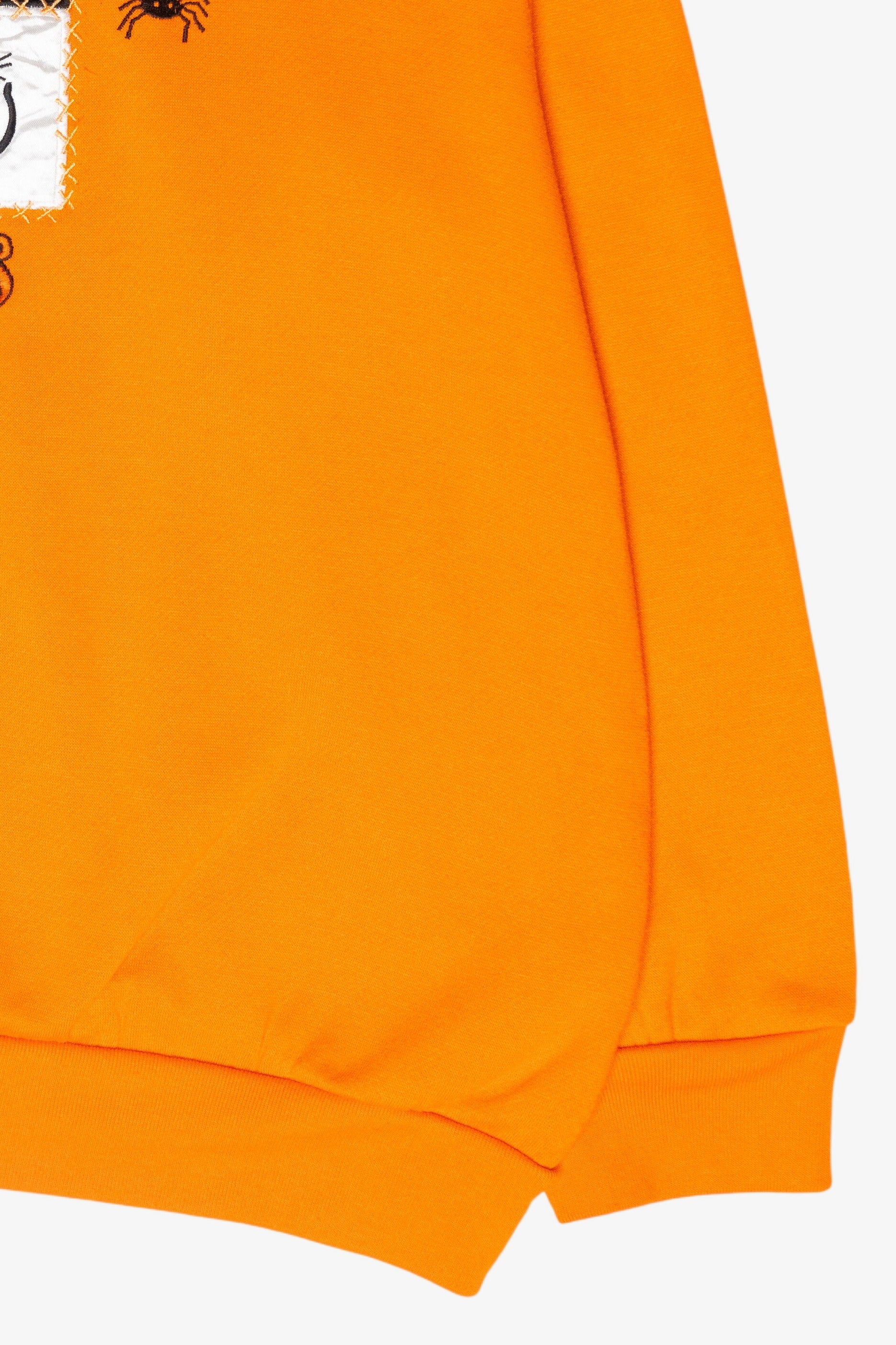 "Halloween Thrills" Vintage Halloween Sweatshirt (1990s)