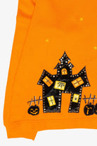 Haunted House Vintage Halloween Sweatshirt (2000s)