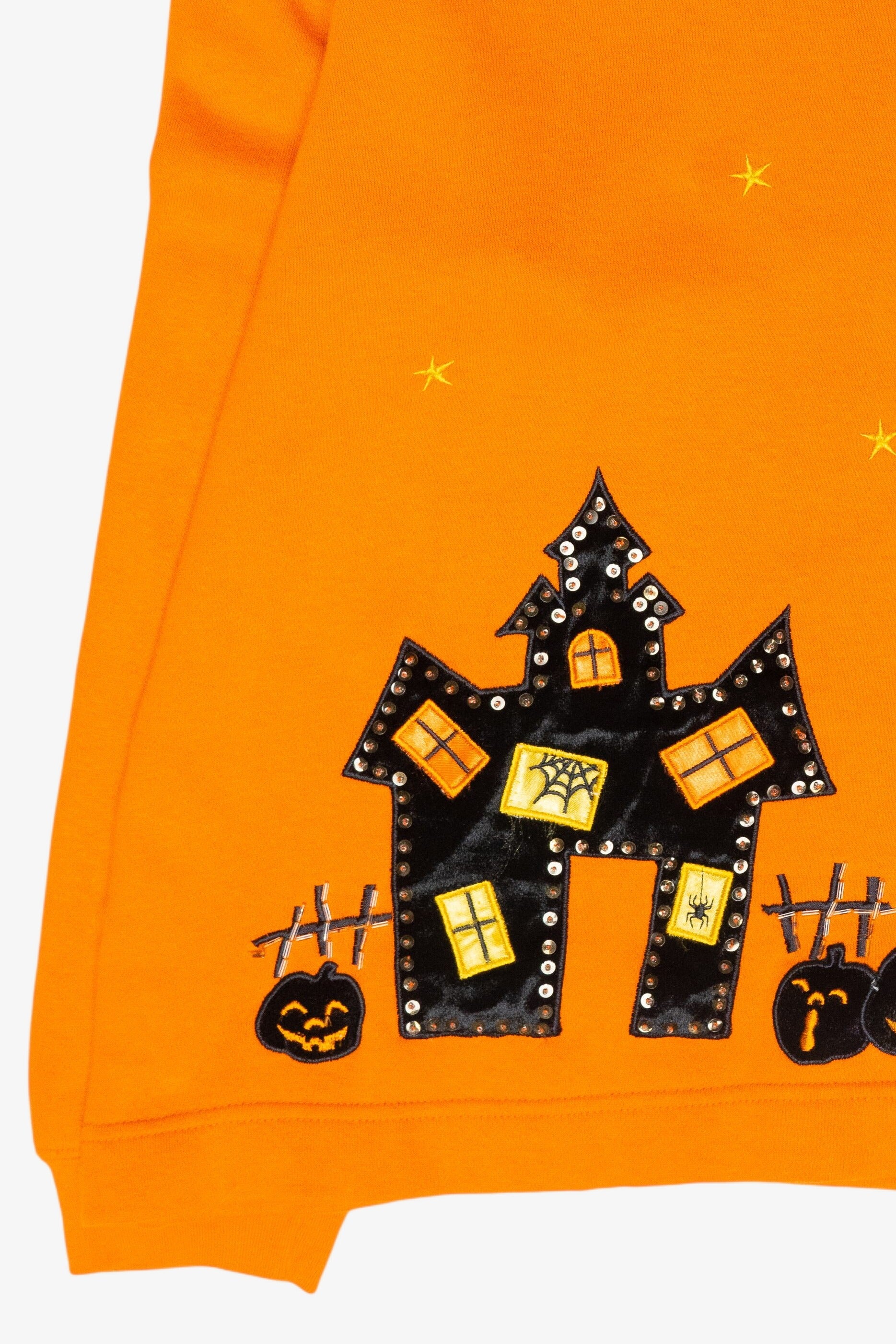 Haunted House Vintage Halloween Sweatshirt (2000s)