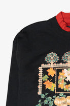 Harvest Wreath Vintage Halloween Sweatshirt (1990s)