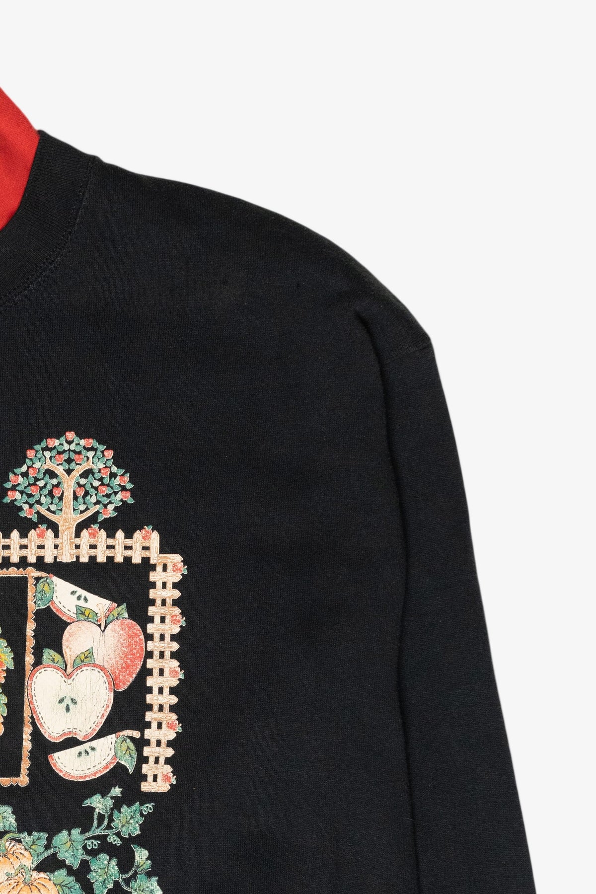 Harvest Wreath Vintage Halloween Sweatshirt (1990s)