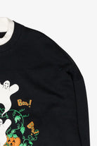 "Boo!" Ghosts Vintage Halloween Sweatshirt (1990s)