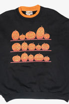 Pumpkin Patch Vintage Halloween Sweatshirt (1990s)