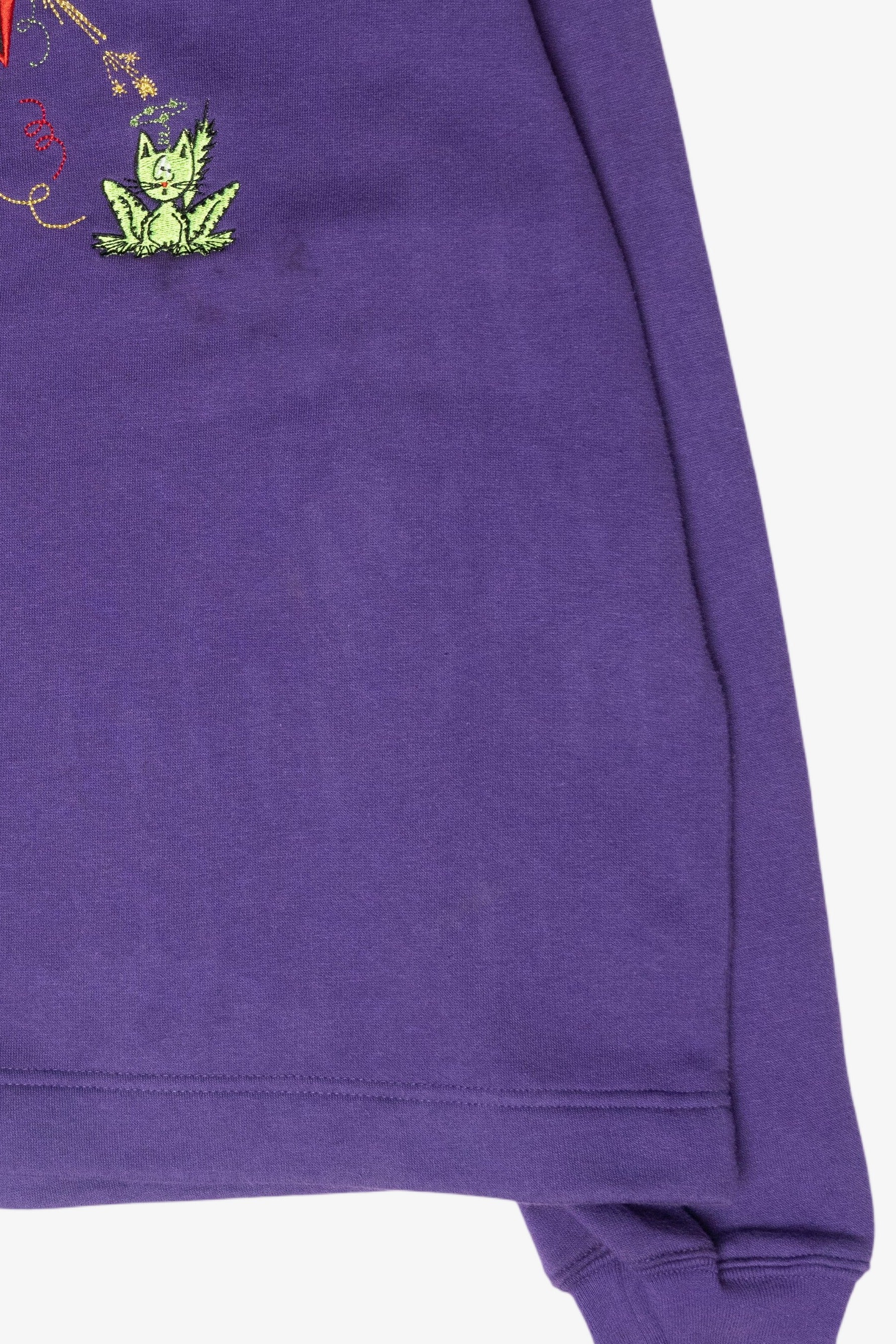"Magic 101" Witch Vintage Halloween Sweatshirt (2000s)