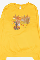 Scarecrow Farm Vintage Halloween Sweatshirt (1990s)