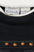 "Trick or Treat" Bears Vintage Halloween Sweatshirt (1990s)