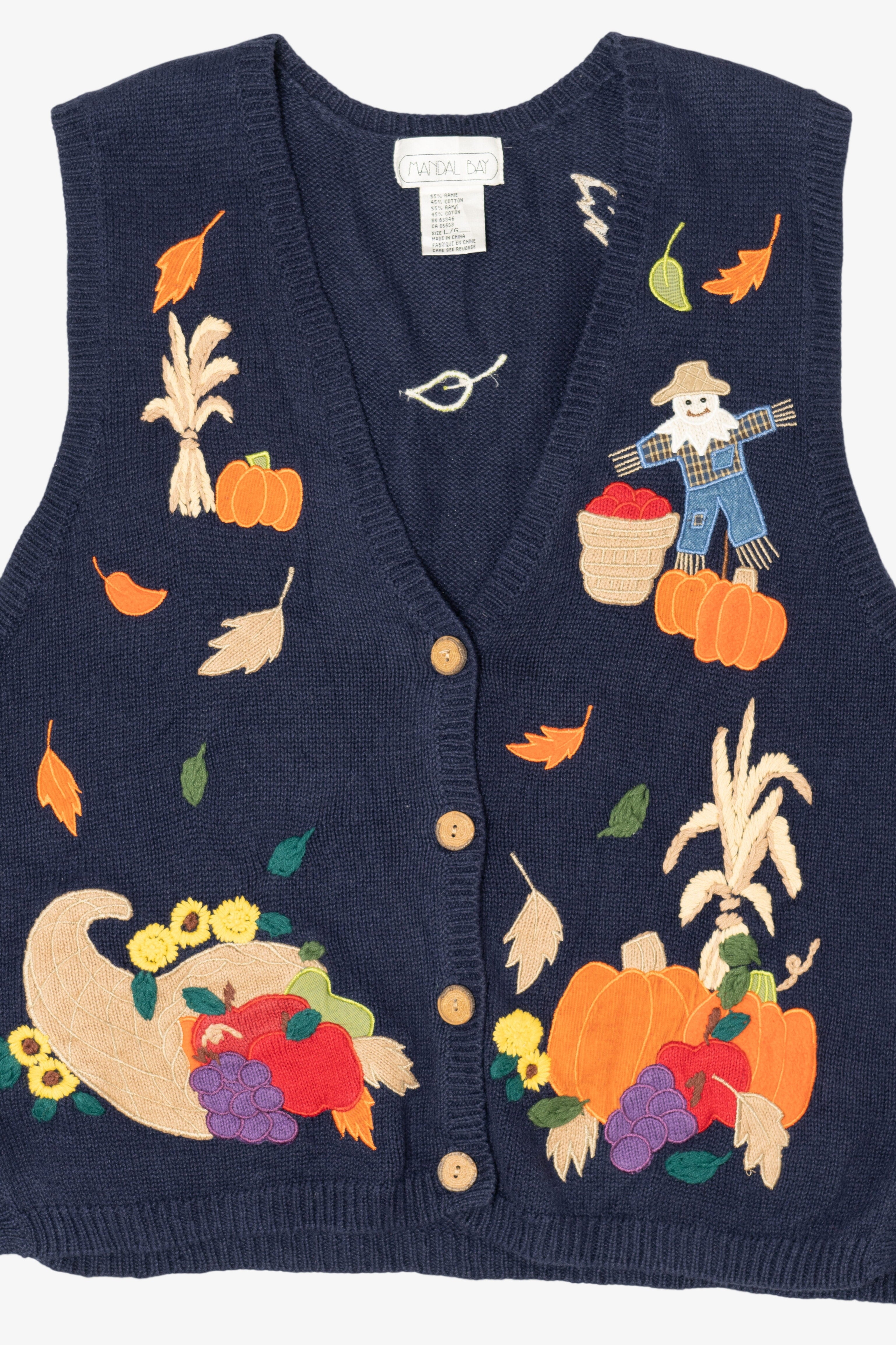 Vintage Mandal Bay Autumn Harvest Vest (1990s)