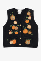 Vintage Mandal Bay Autumn Pumpkins Pocket Vest (1990s)