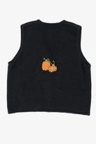 Vintage Mandal Bay Autumn Pumpkins Pocket Vest (1990s)