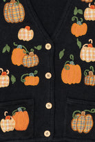 Vintage Mandal Bay Autumn Pumpkins Pocket Vest (1990s)