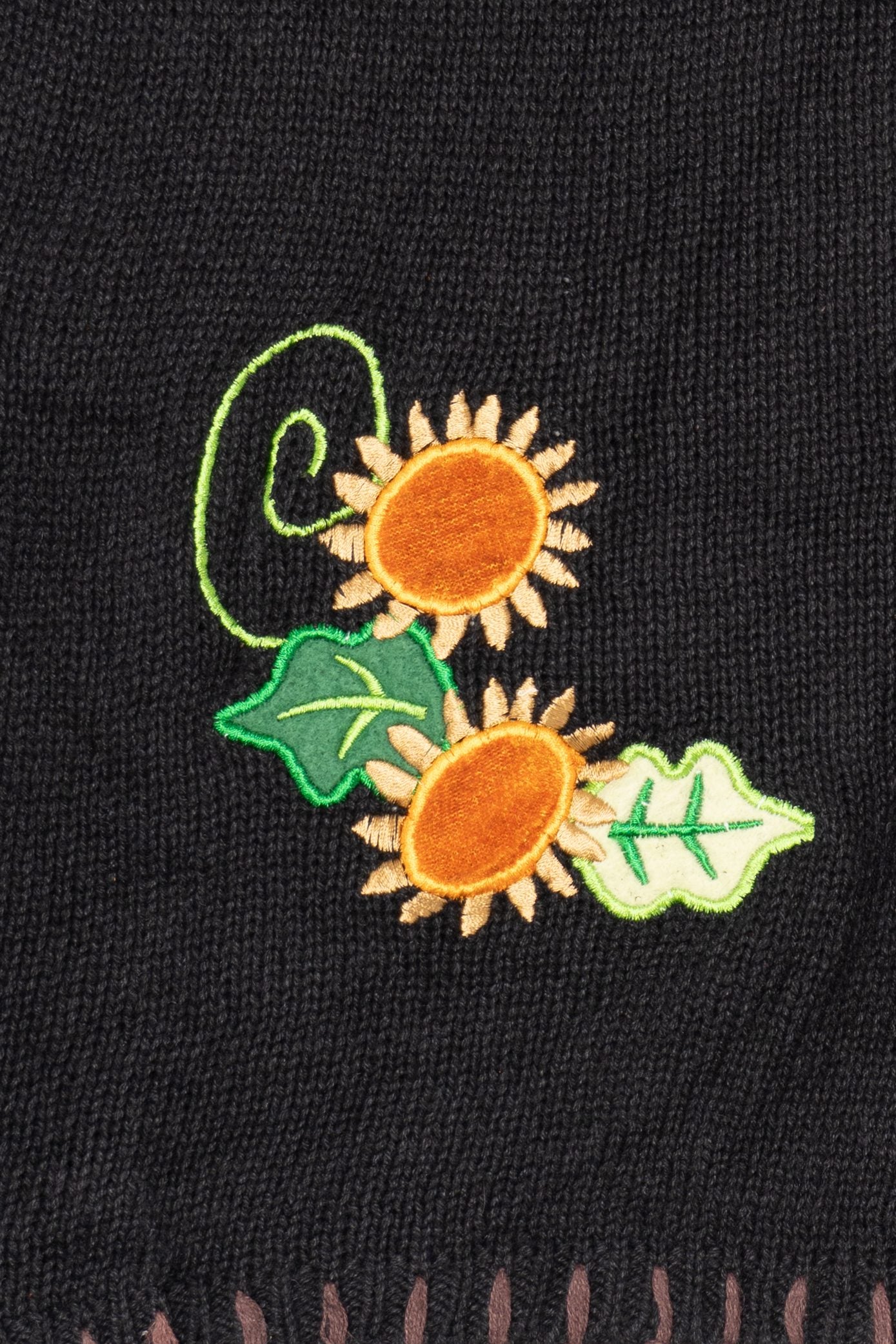 Vintage Pumpkins And Sunflowers Autumn Harvest (1990s)