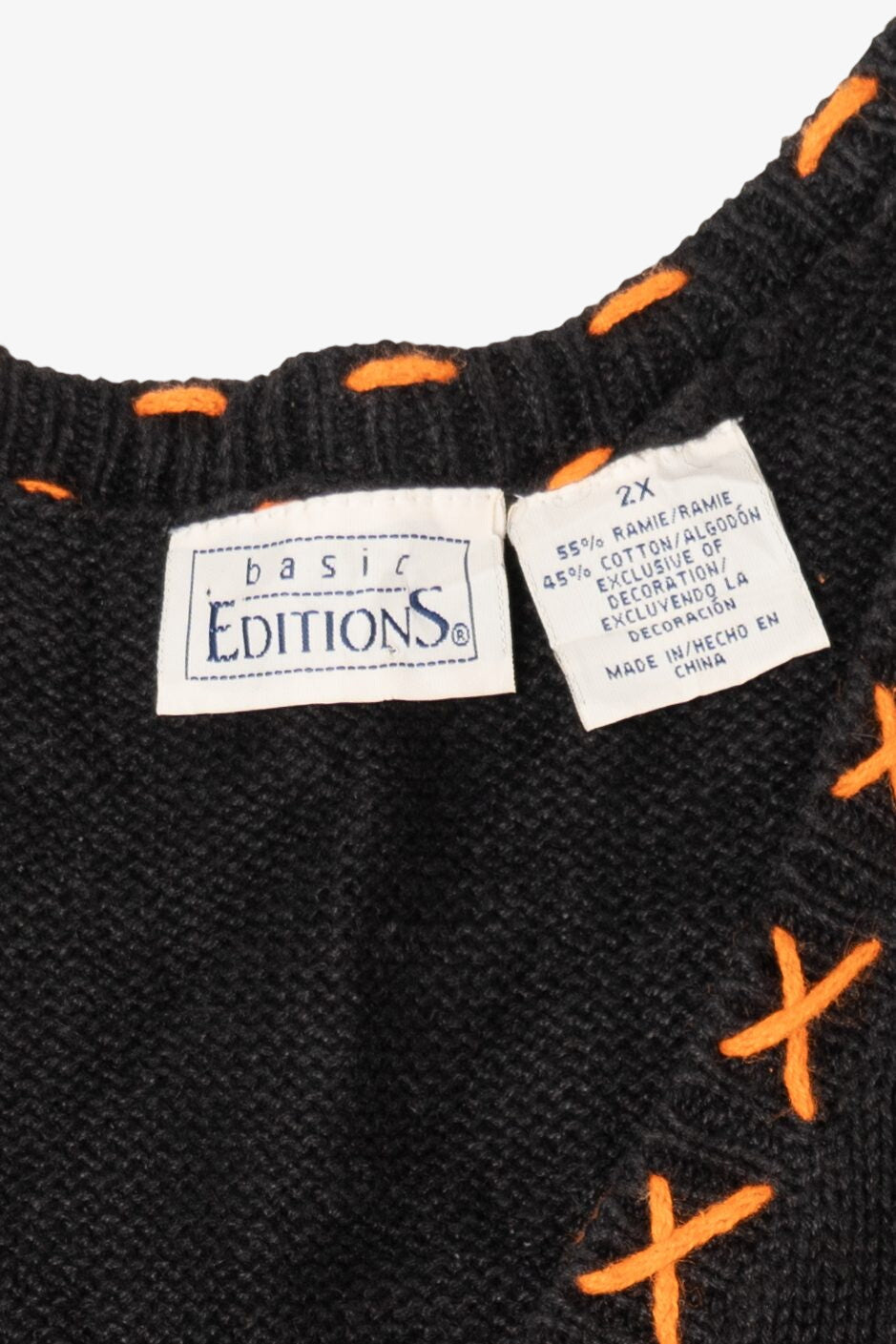 Vintage Pumpkins Autumn Harvest Fall Vest (1990s)
