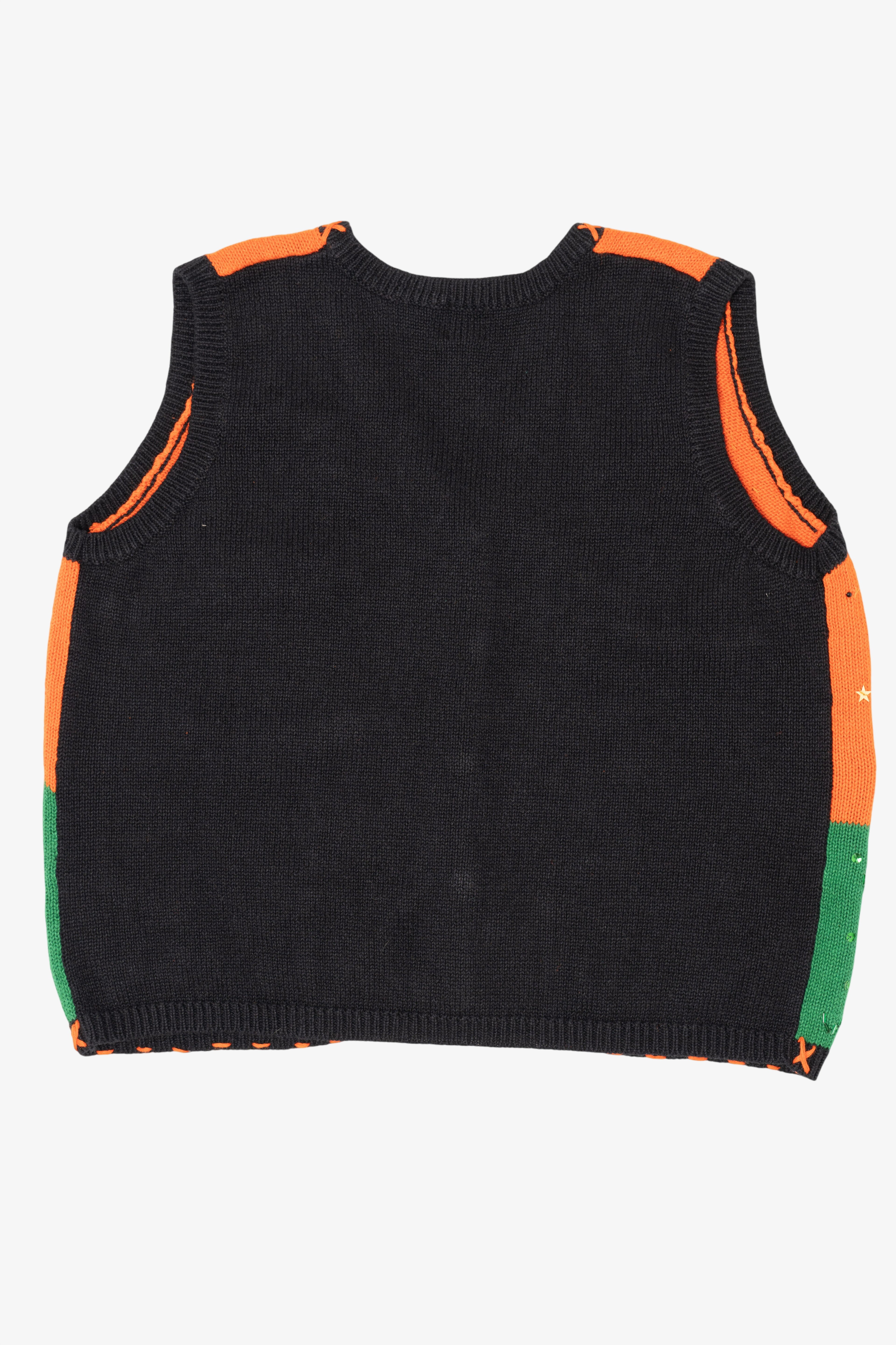 Vintage Basic Editions Halloween Graveyard Vest (1990s)