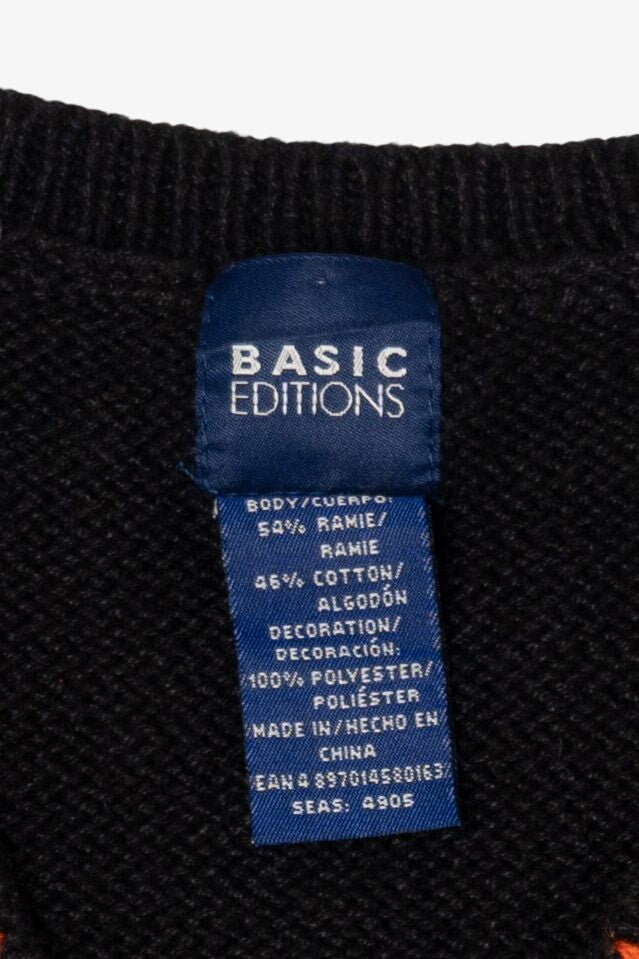 Vintage Basic Editions Halloween Graveyard Vest (1990s)