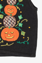 Vintage Bobbie Brooks Halloween Pumpkins Vest (1990s)