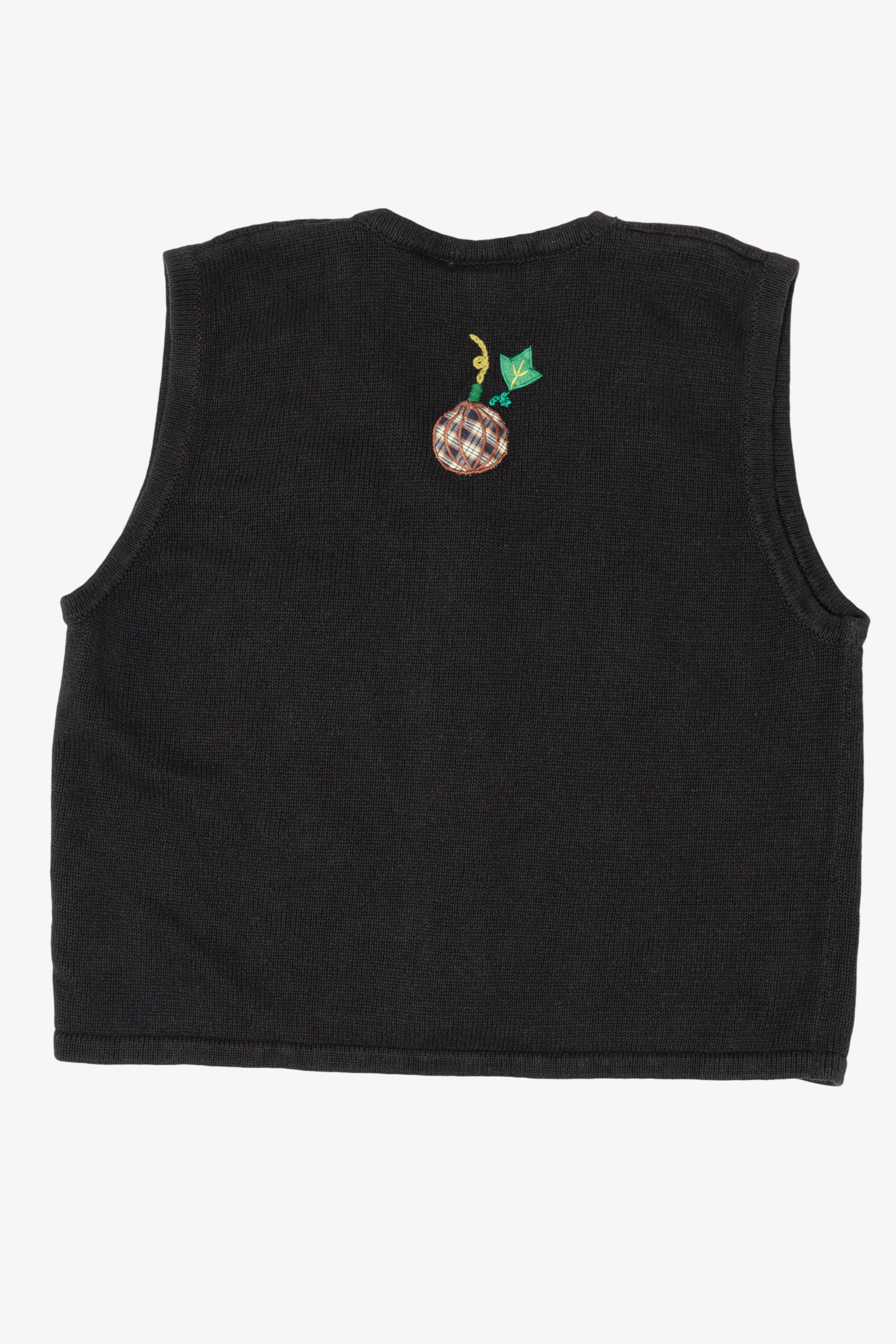 Vintage Bobbie Brooks Halloween Pumpkins Vest (1990s)