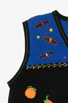Vintage Karen Scott Halloween Autumn Vest (1990s)