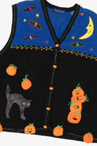 Vintage Karen Scott Halloween Autumn Vest (1990s)