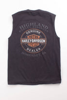 Open Road Harley Davidson Cut-Off T-Shirt