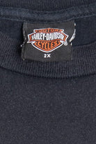 Harley Davidson "U.S. Virgin Islands" Pirate Flames T-Shirt (2000s)